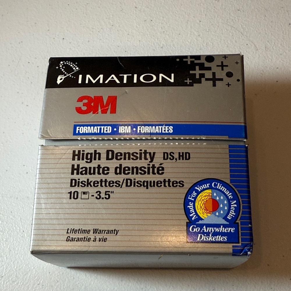 3M High Density Diskettes